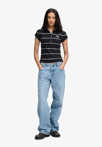 Superdry & Co Poloshirt 'Athletic Essentials' in Blau