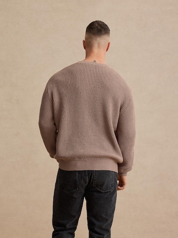 DAN FOX APPAREL Sweater 'Eren' in Grey