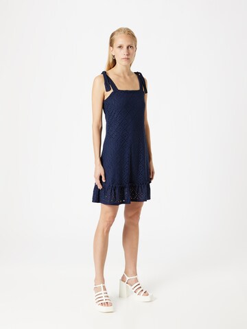 VERO MODA Jurk 'Tassa' in Blauw: voorkant