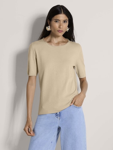 Pull-over MADELEINE en beige : devant