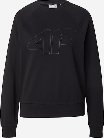 4F Sportsweatshirt i sort: forside