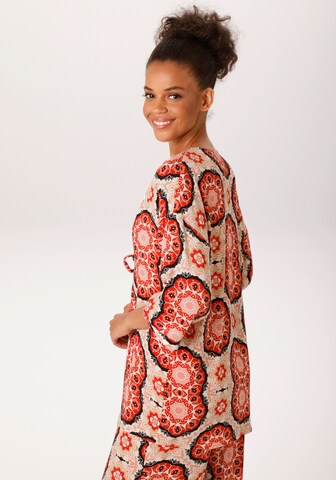 Aniston CASUAL Kimono in Red