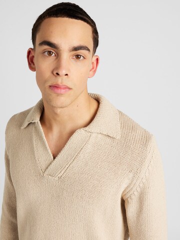 NORSE PROJECTS Pullover 'Lasse' i beige