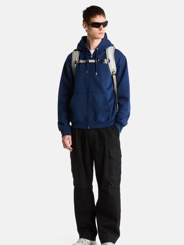 THE NORTH FACE - Sudadera con cremallera 'Essential Simple Dome' en azul