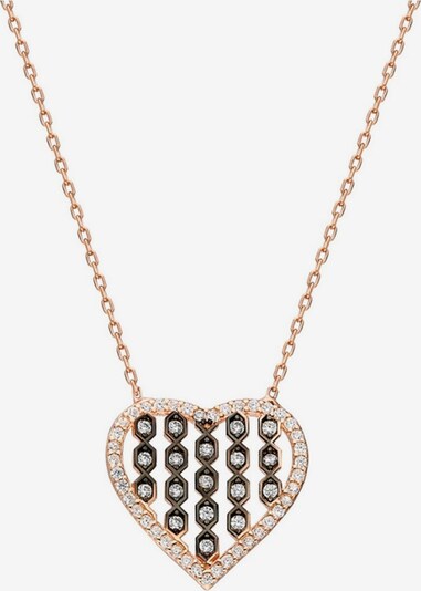 Dkeniz Ketting 'Herz' in de kleur Rose-goud, Productweergave