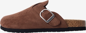 NAME IT - Zapatos abiertos 'AVERY' en marrón: frente