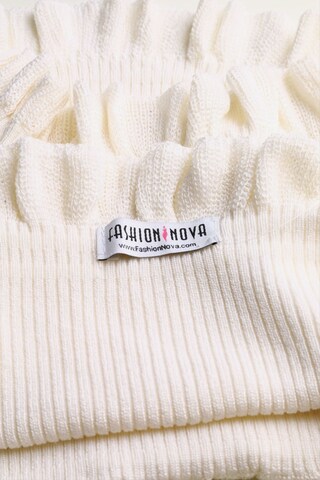 Fashion Nova Top & Shirt in XXS-XS in White