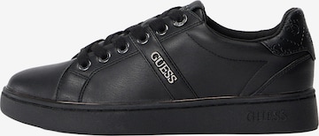 GUESS Platform trainers 'BRITZ' in Black: front
