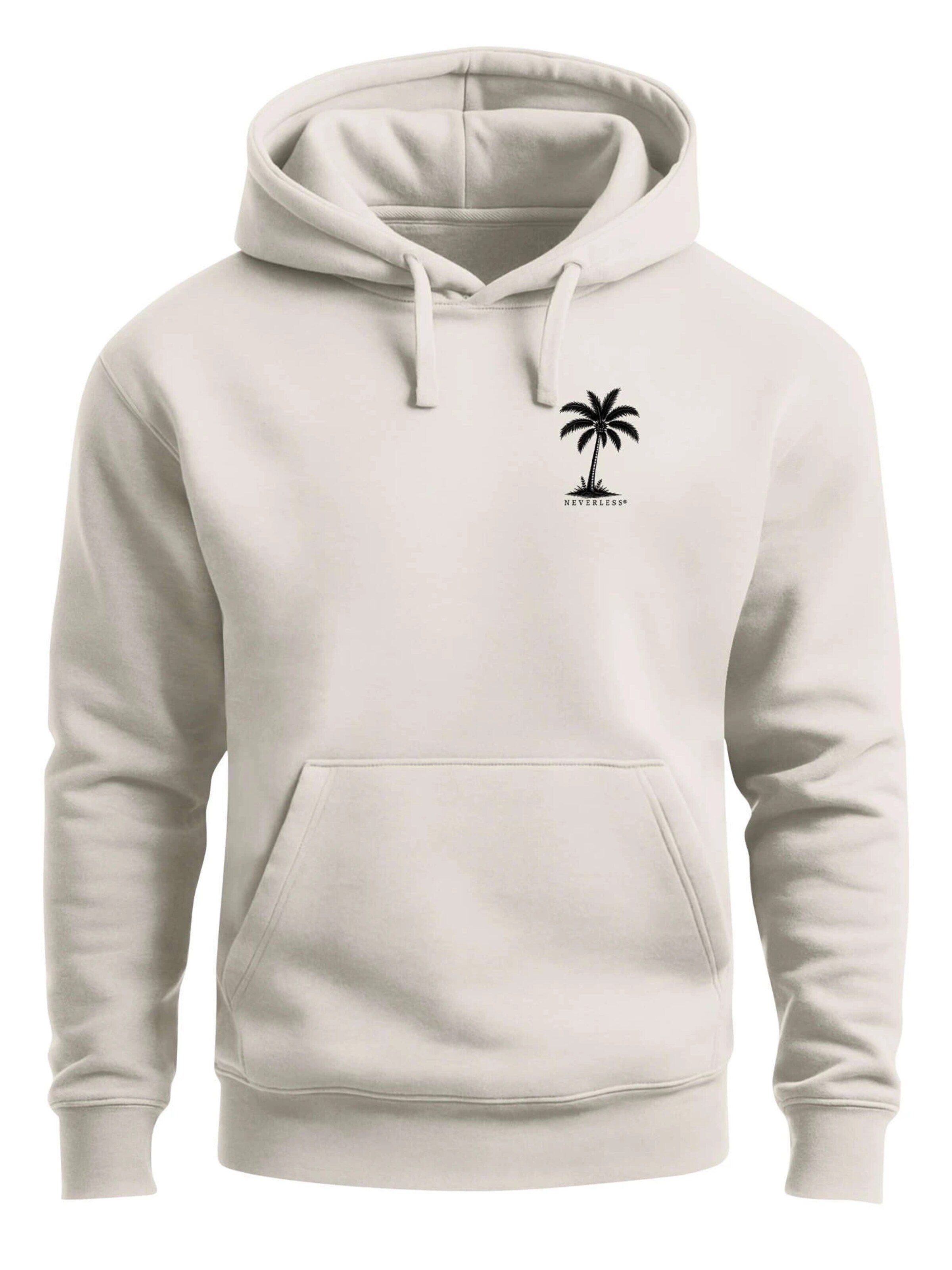 Neverless Sweatshirt 'French Riviera' in Beige
