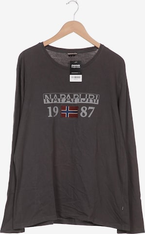 NAPAPIJRI Shirt in XXL in Grey: front