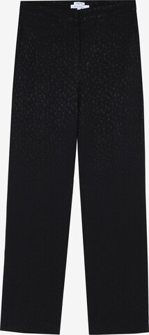 Scalpers Bootcut Byxa 'New Skull Star' i svart: framsida