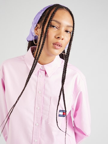 Camicia da donna di Tommy Jeans in rosa