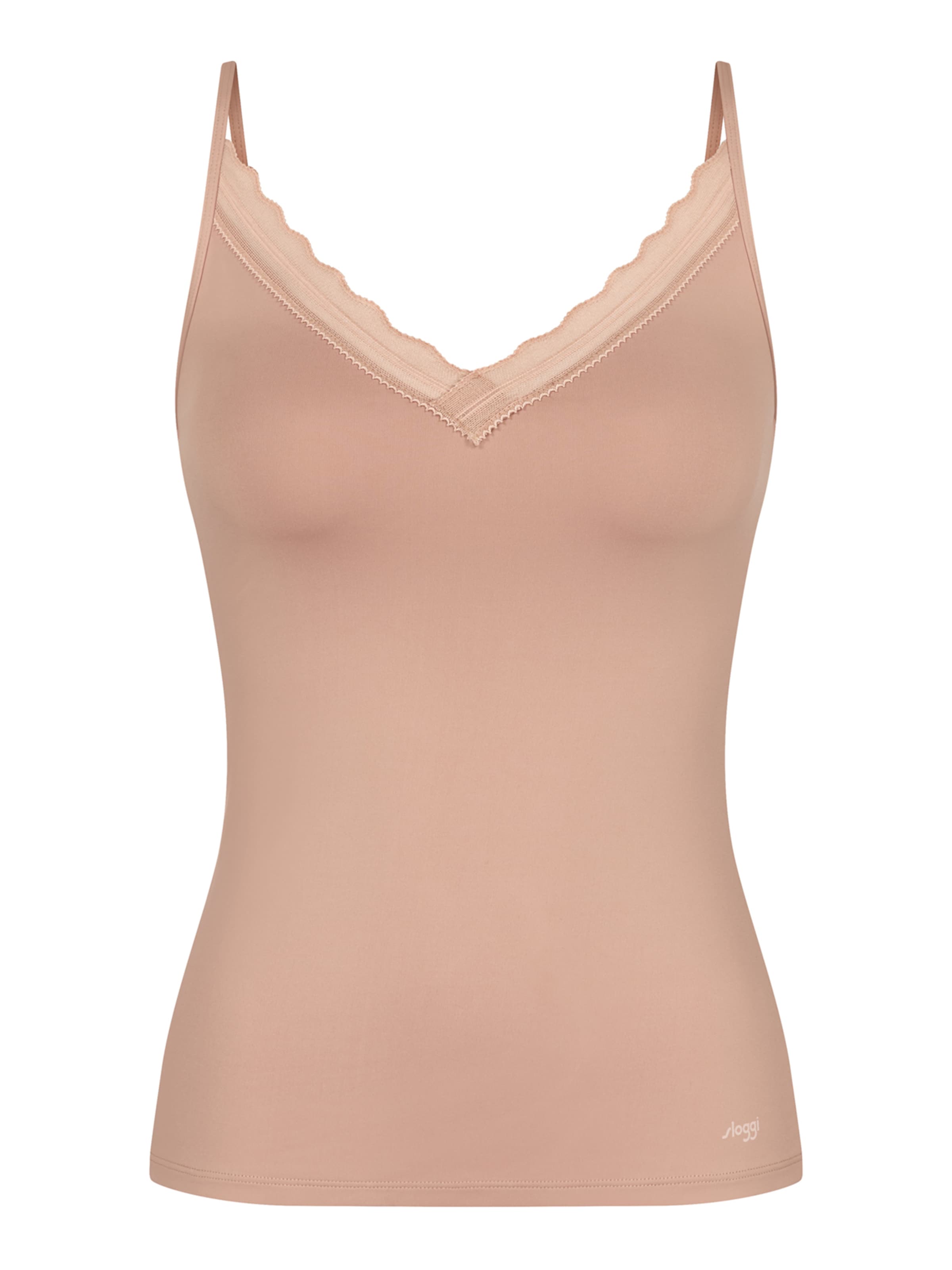 Haut ' Blue GO Blush ' SLOGGI en beige : devant