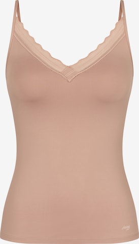 Haut ' Blue GO Blush ' SLOGGI en beige : devant