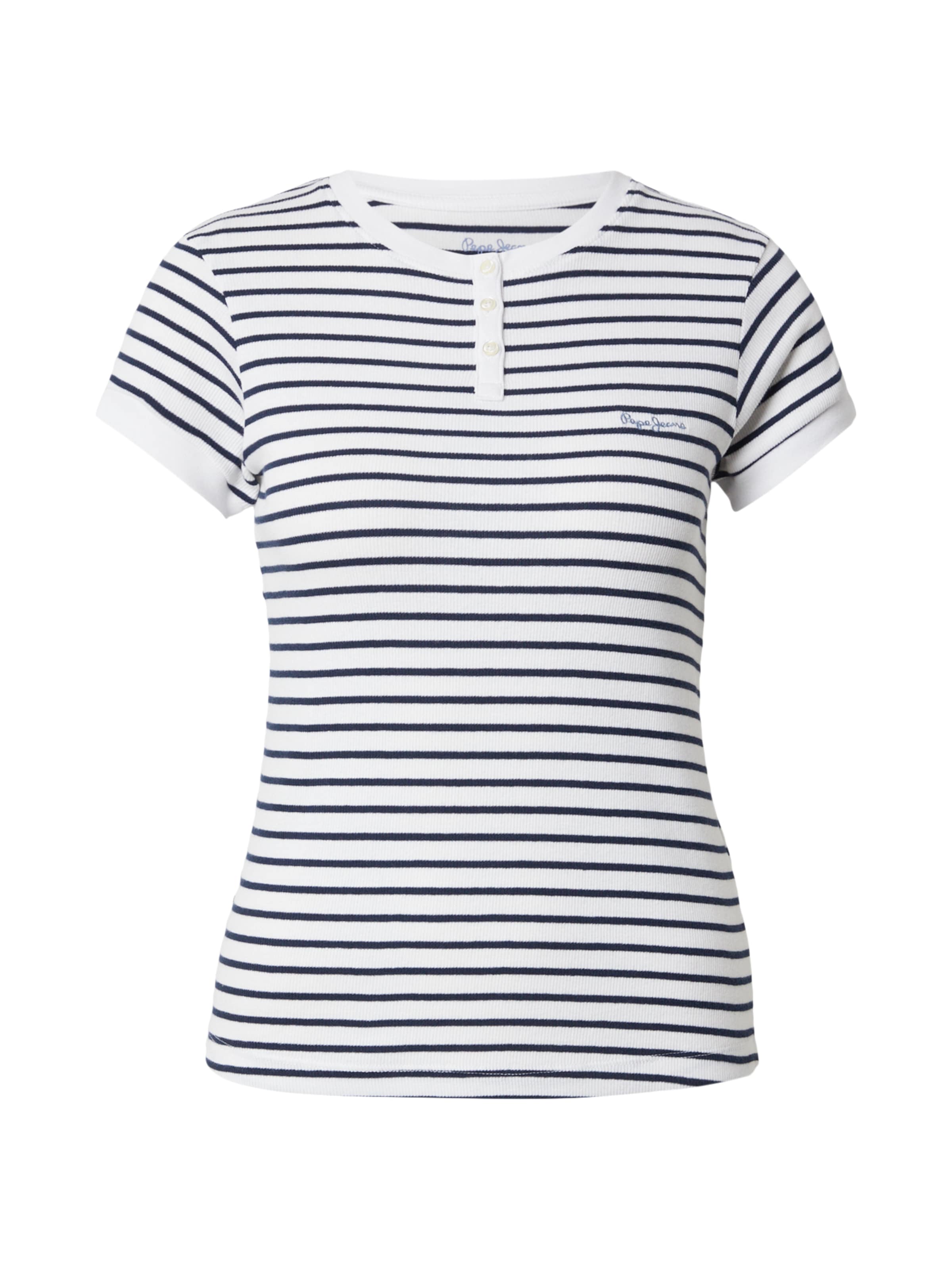 Pepe Jeans - Camiseta en blanco: frente