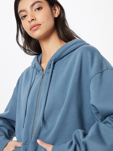 WEEKDAY Sweat jacket 'Alisa' in Blue