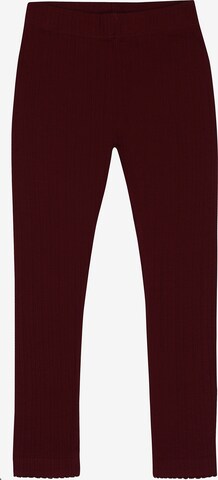 Bruuns Bazaar Kids Leggings 'Marie Louise' in Red: front