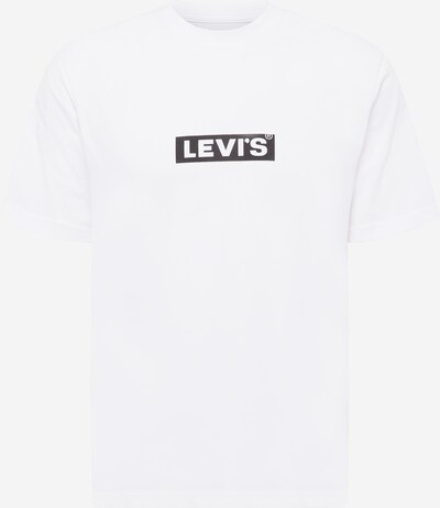 Tricou LEVI'S pe negru / alb, Vizualizare produs