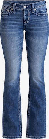 Bootcut Jean Miss Me en bleu : devant