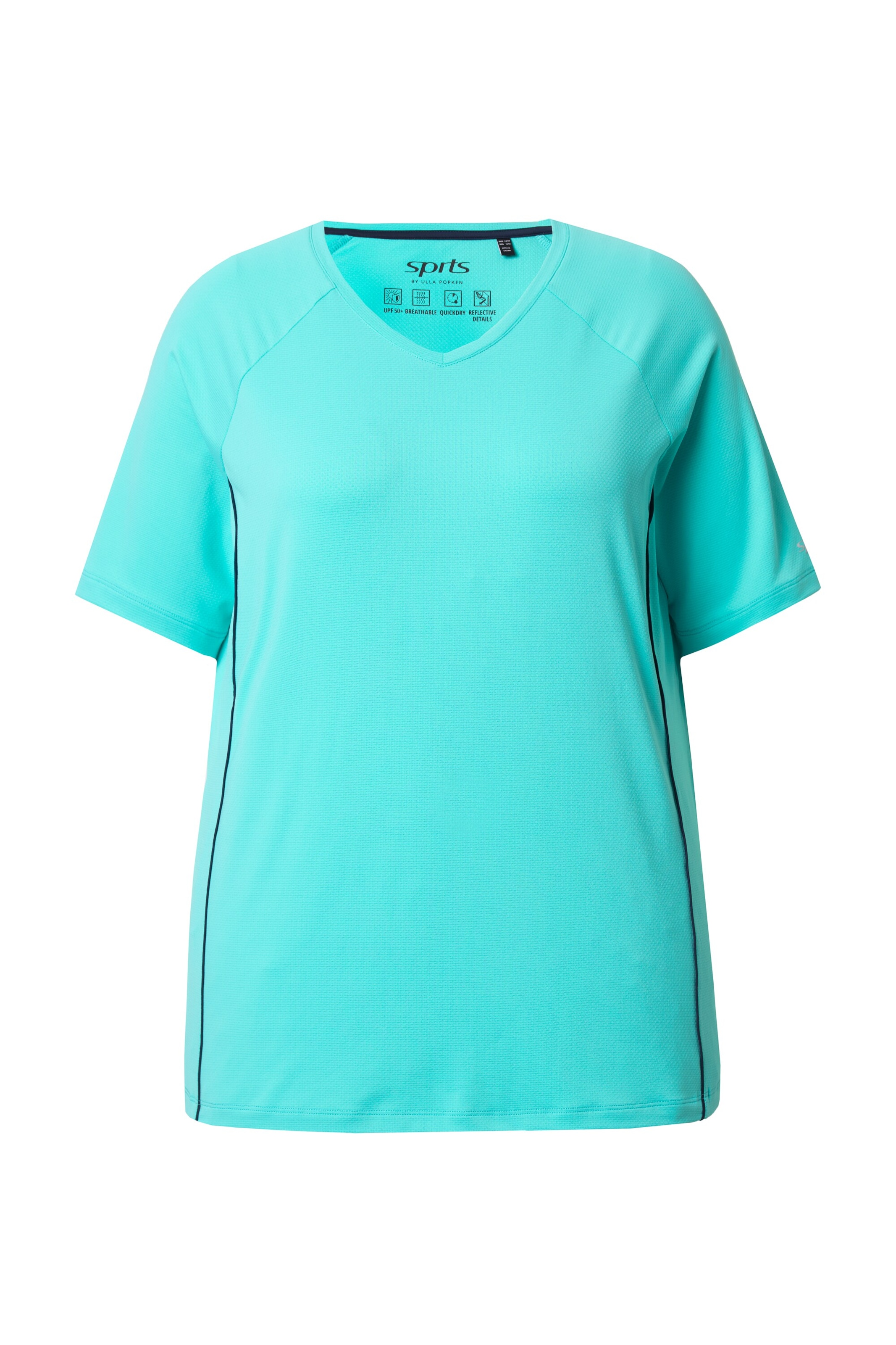 Ulla Popken Shirt in Blau: Vorderseite