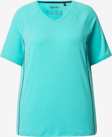 Ulla Popken Shirt in Blau: Vorderseite