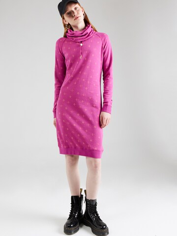 Ragwear Kleid 'SONNIA' in Pink: predná strana