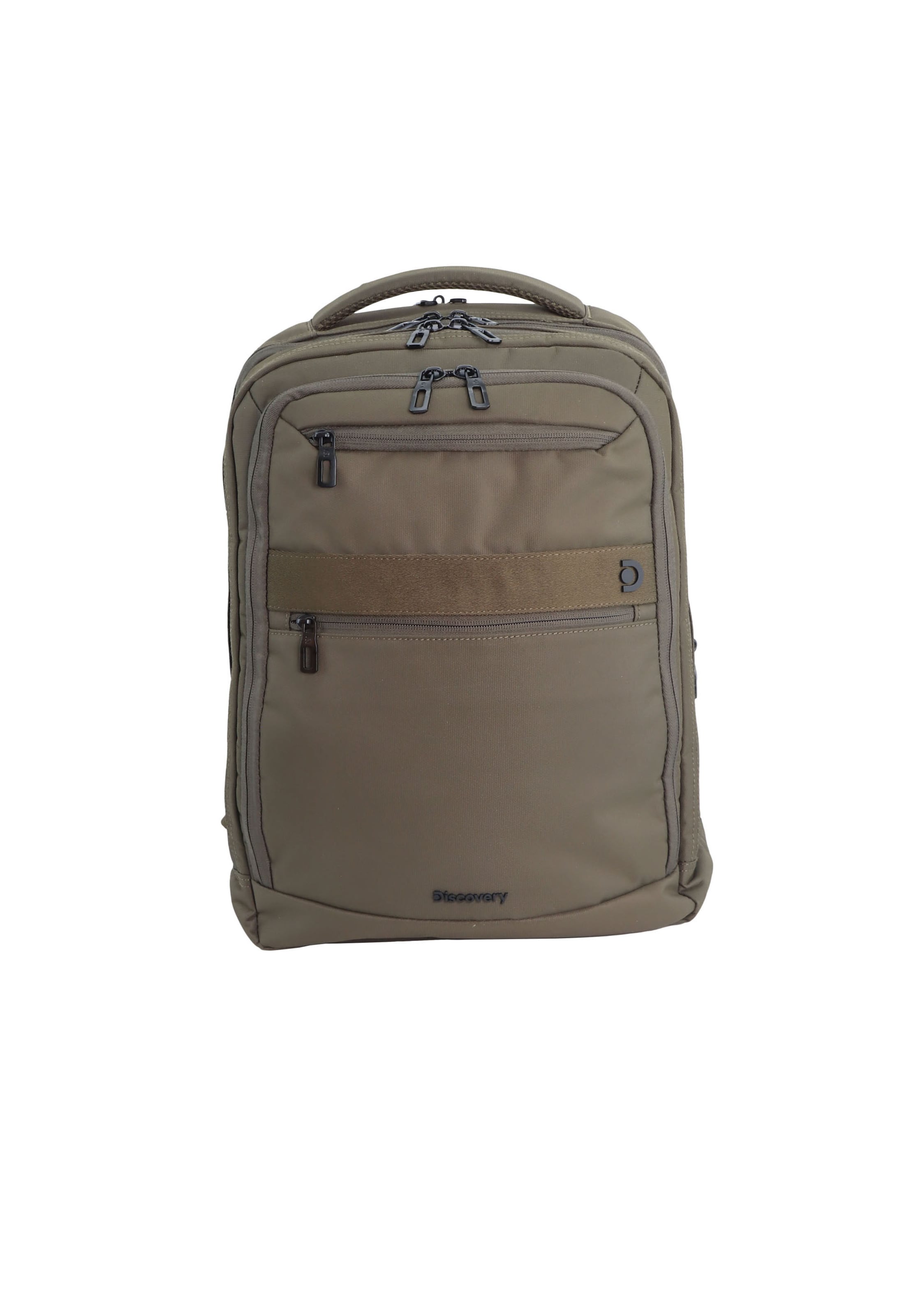 Discovery Backpack 'Downtown' in Brown: front