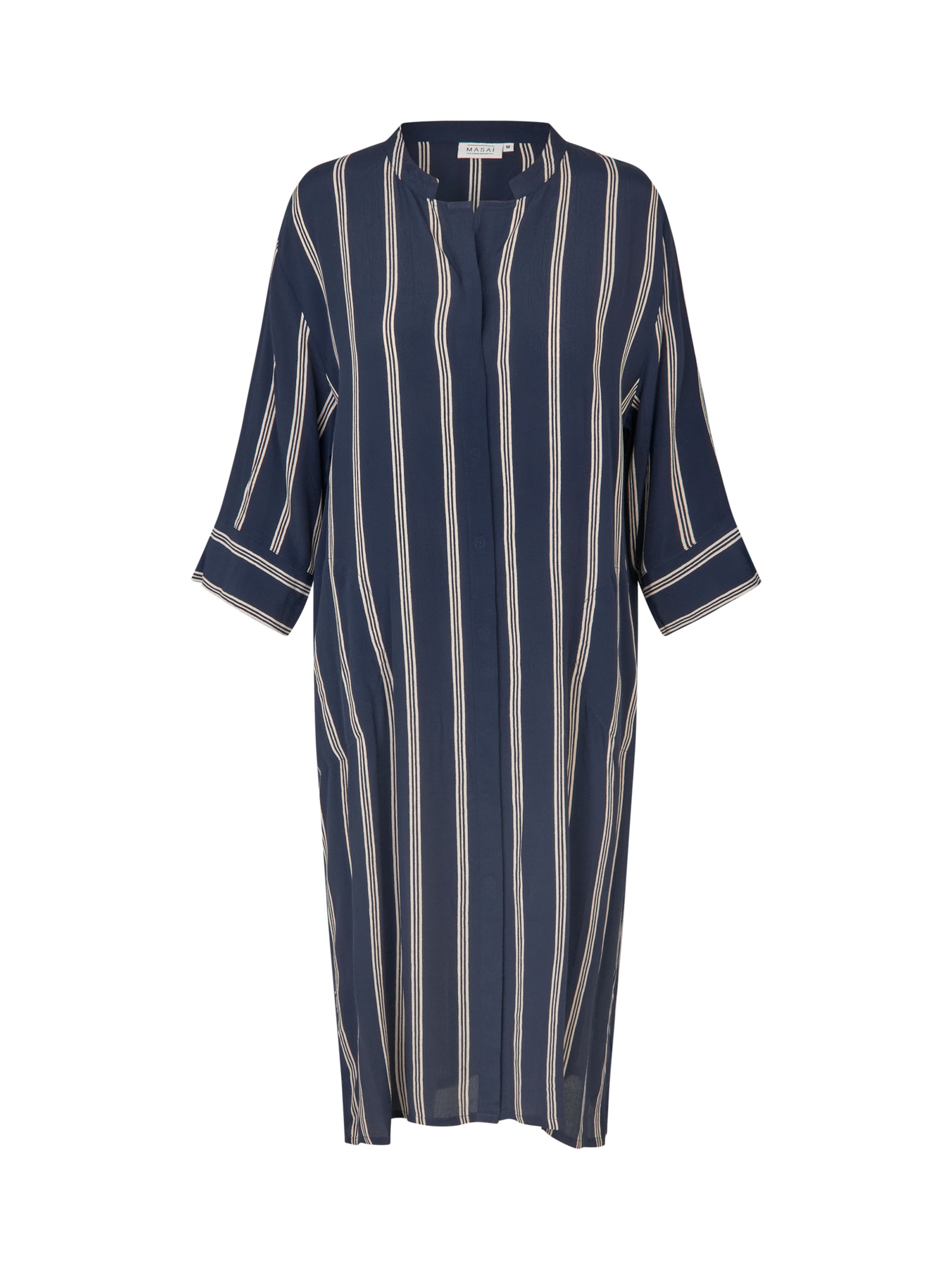 Robe-chemise 'Nimes' Masai en bleu : devant