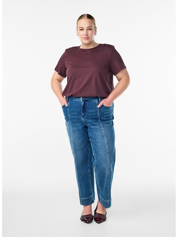 Zizzi Тениска 'Mdina' в кафяво