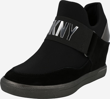 DKNY Slip-on 'COSMOS' in Zwart: voorkant