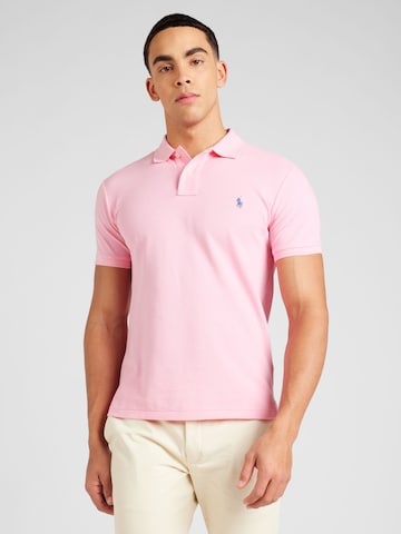 Regular fit Tricou de la Polo Ralph Lauren pe roz: față