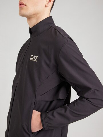 EA7 Emporio Armani Träningsjacka i svart