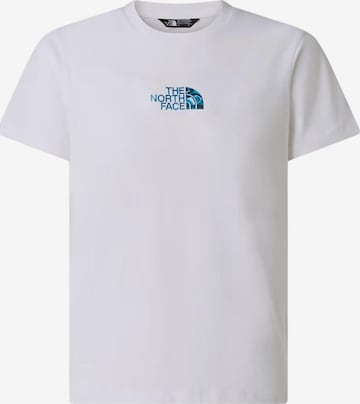 T-Shirt 'LIQUID' THE NORTH FACE en blanc : devant