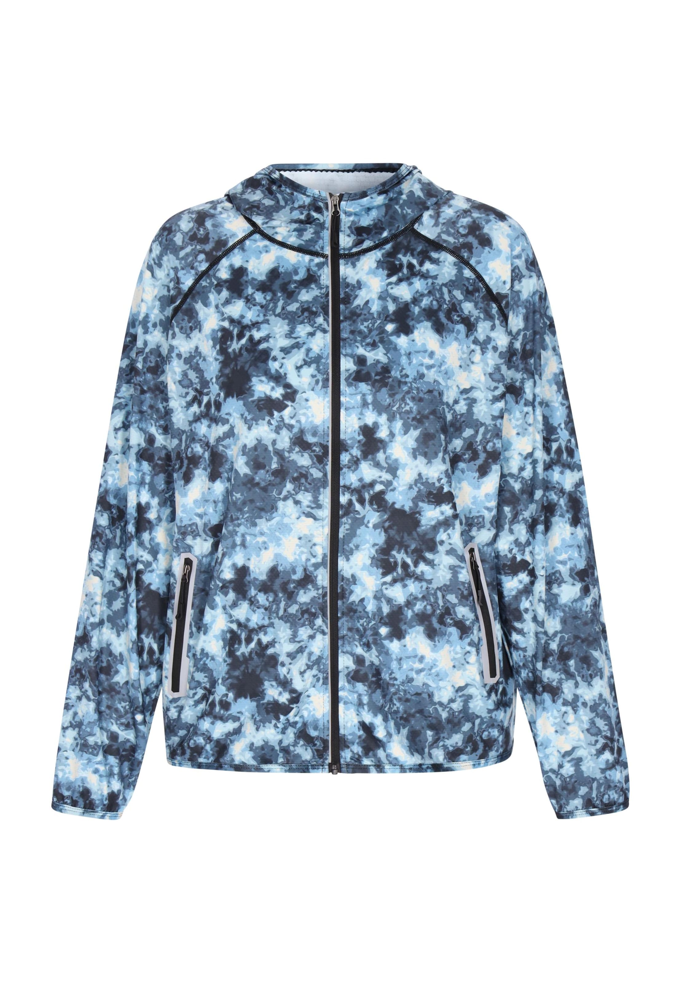 Veste mi-saison Jika en gris : devant