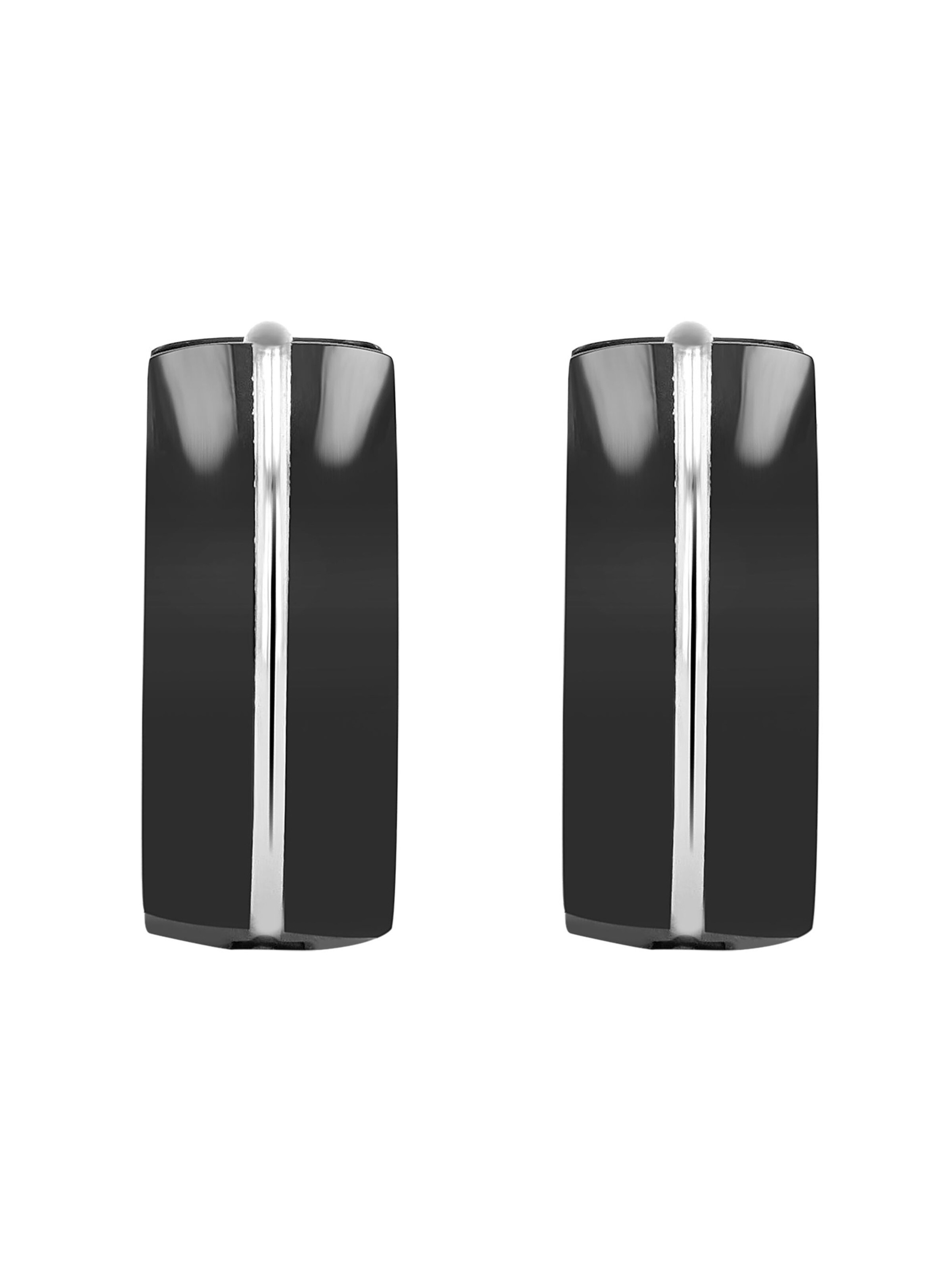 Akzent Earrings 'Tye, hautverträglich' in Black