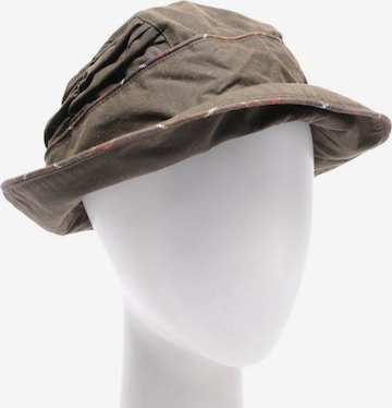 Barbour Hat & Cap in L in Brown: front