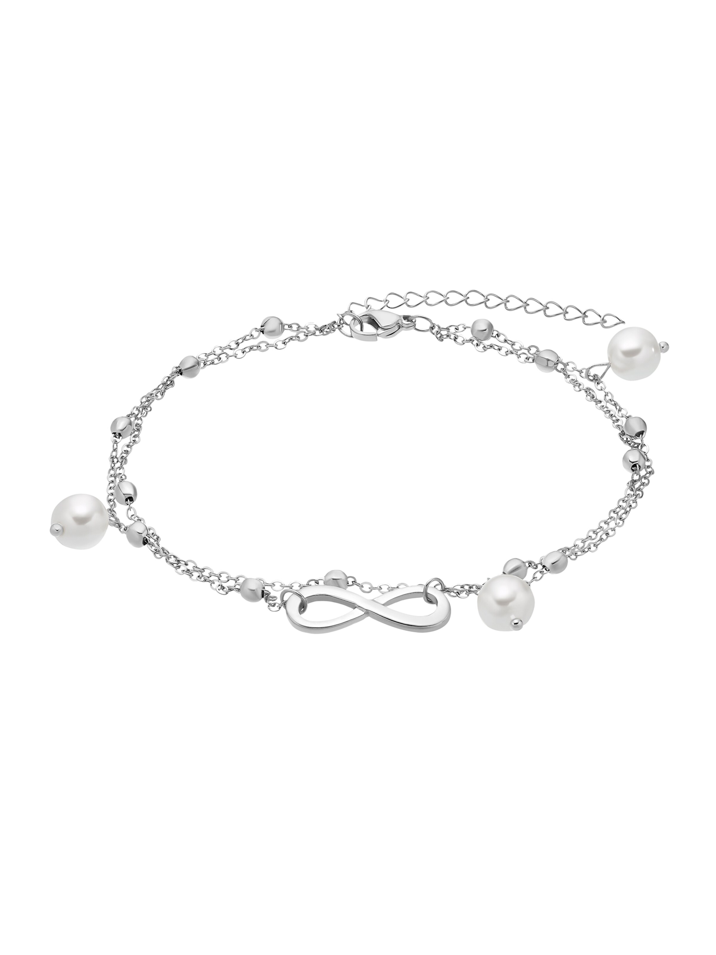 Heideman Fußkettchen 'Henrietta' in Silber: Vorderseite