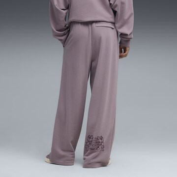 PUMA Wide leg Broek 'Puma x Ripndip' in Lila