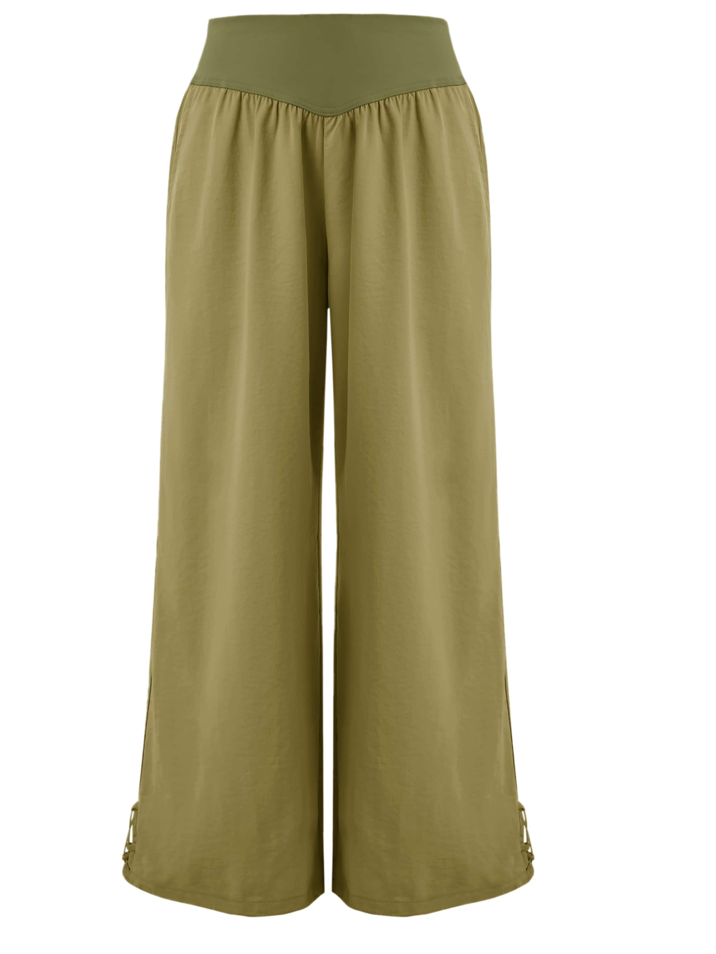 Imily Bela Housut värissä vihreä: etupuoli