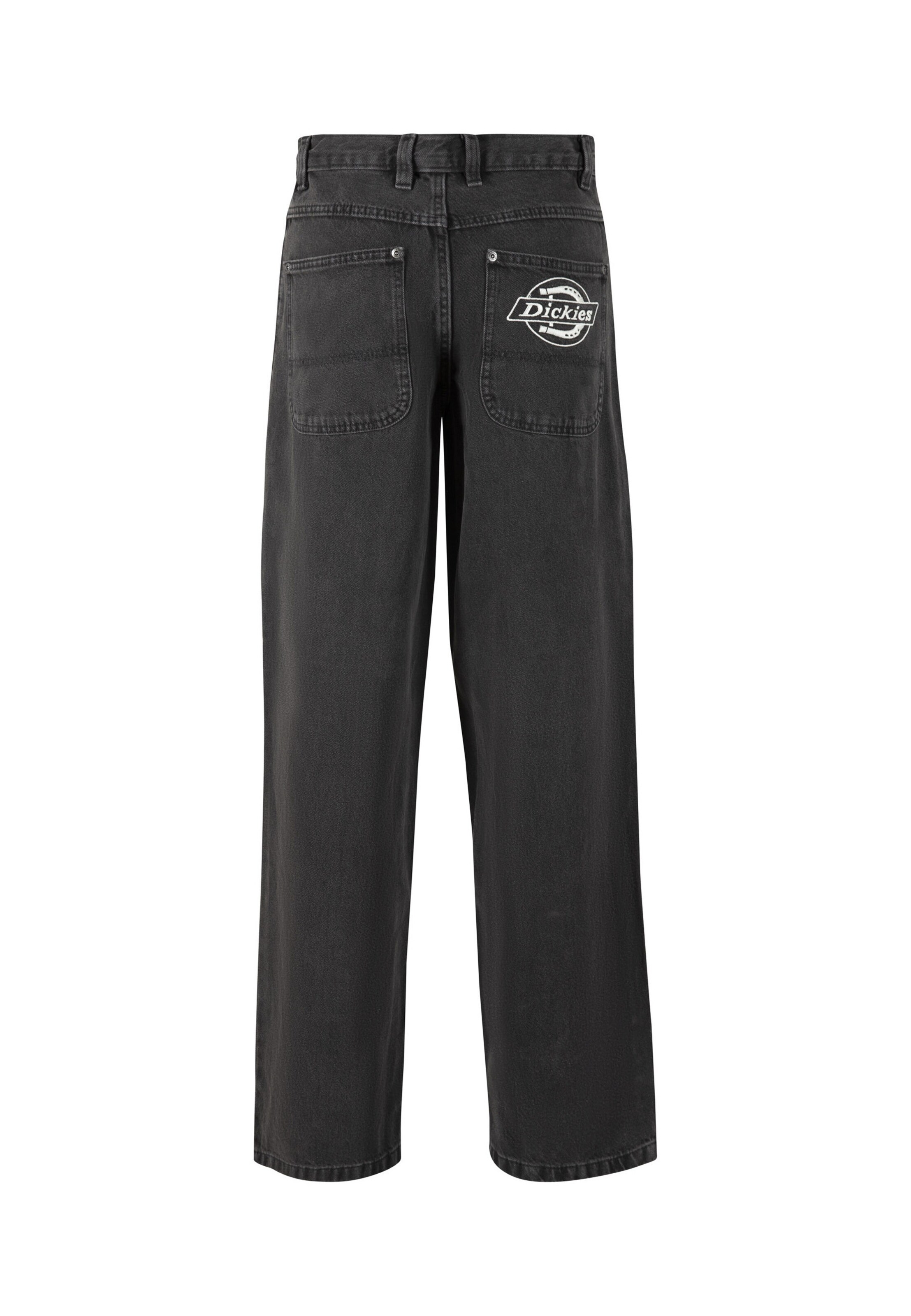 DICKIES Ohlapna forma Kavbojke 'Hilham' | črna barva: zadnja stran