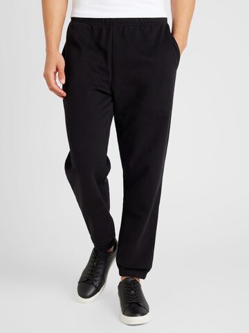 Effilé Pantalon GAP en noir : devant