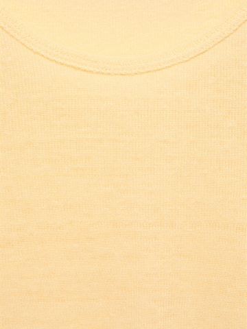 MANGO T-shirt 'LENO' i gul