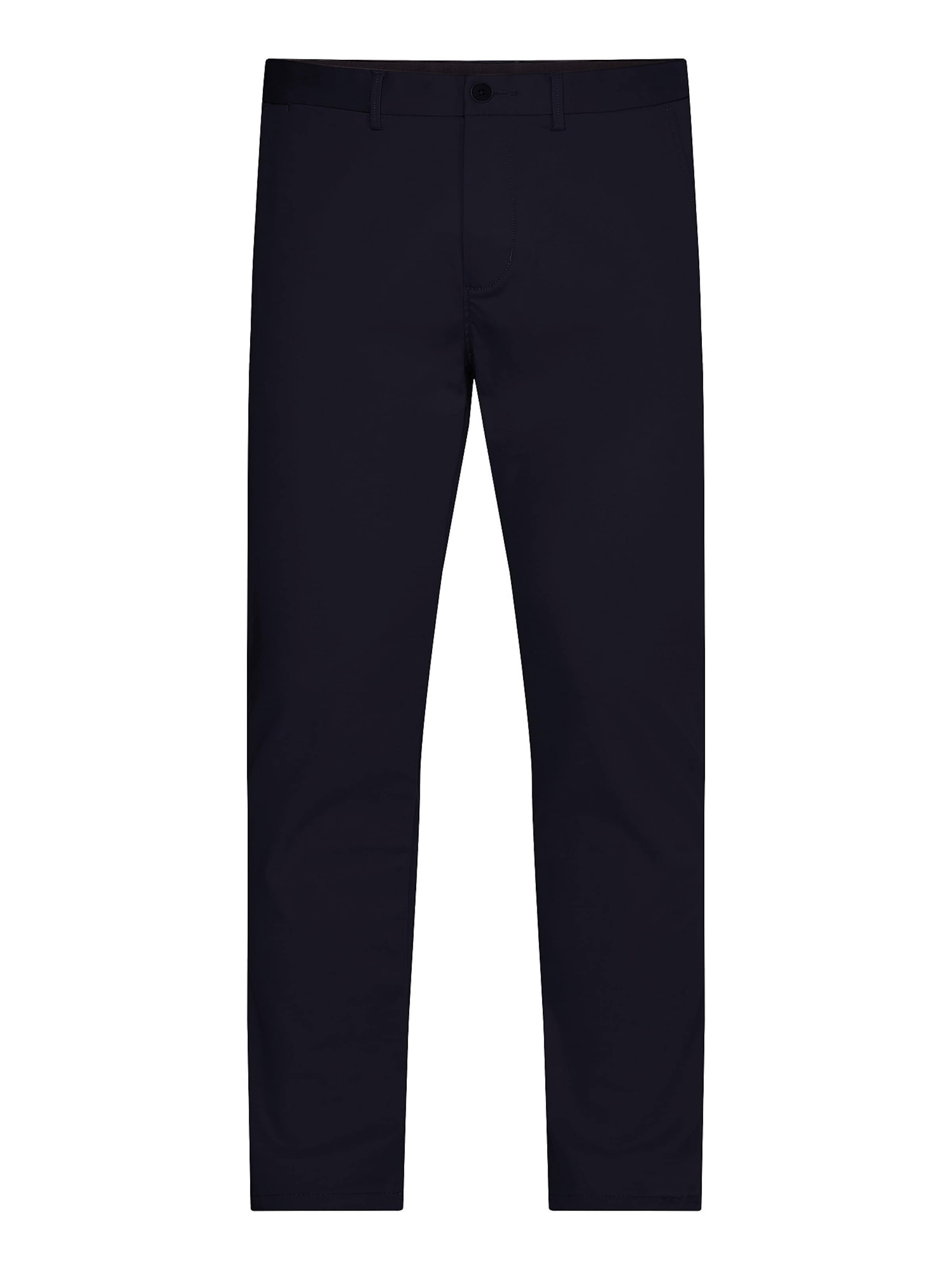 TOMMY HILFIGER Slimfit Lærredsbukser 'Bleecker 1985' i blå: forside