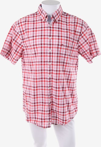 FYNCH-HATTON Button Up Shirt in XXL in Red: front