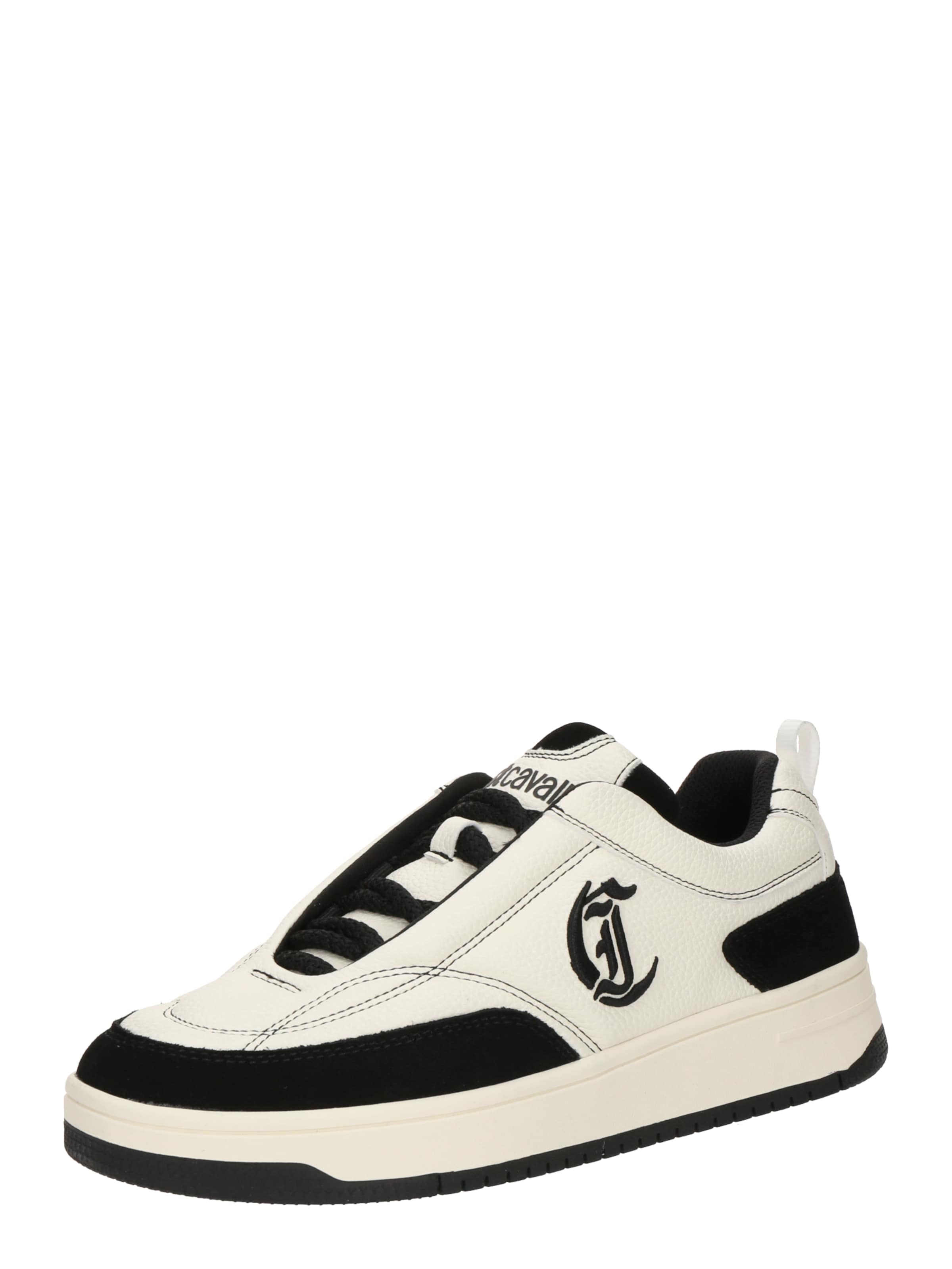 Just Cavalli Låg sneaker 'FONDO AZULA DIS.01' i vit: framsida