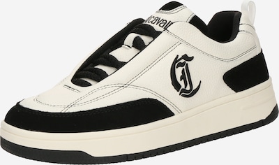 Just Cavalli Matalavartiset tennarit 'FONDO AZULA DIS.01' värissä musta / offwhite, Tuotenäkymä