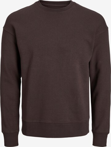 JACK & JONES Sweatshirt 'Bradley' i brun: forside