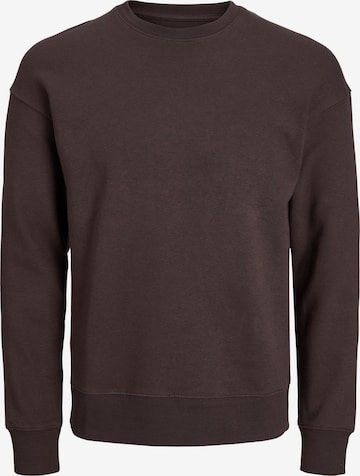 JACK & JONES Sweatshirt 'Bradley' i brun: forside