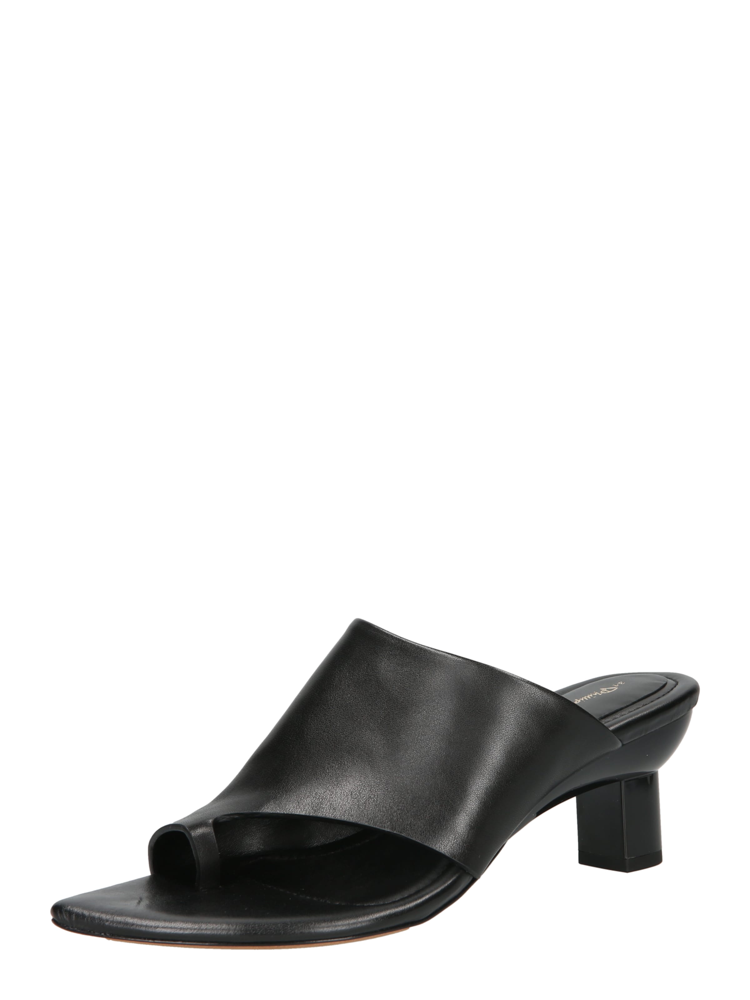 3.1 Phillip Lim - Sandalias de dedo 'VERONA' en negro: frente