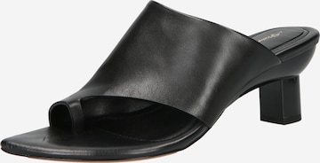 Flip-flops 'VERONA' de la 3.1 Phillip Lim pe negru: față